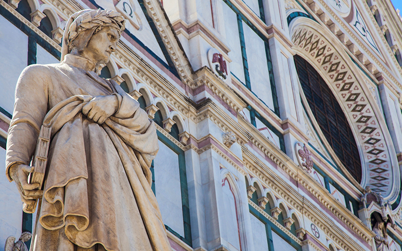 guide turistiche a firenze. Cttours itinerario turistico a firenze su dante alighieri