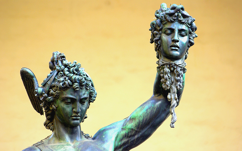 florence walking tours, statue of perseus