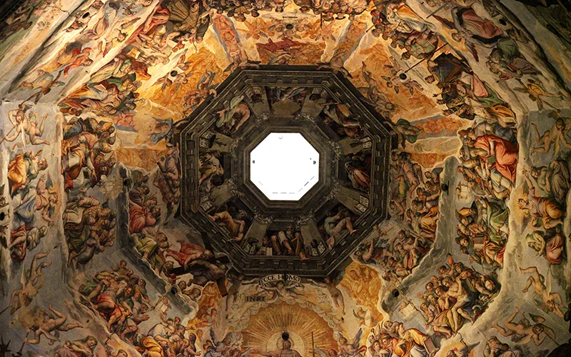 affreschi della cupola del Duomo di Firenze